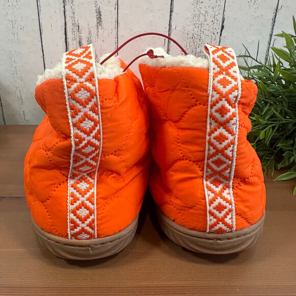 Dearfoams Men's Warm Up Bootie House Shoe Boot Slipper Size M (9/10) - Picture 5 of 8